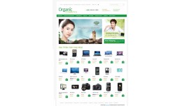 Tempalte Organic For Opencart