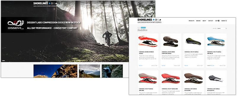 Shorelines OpenCart Store Example