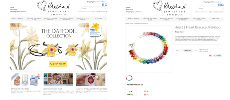 Kleshna OpenCart Store Example