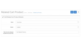 Related Cart Product