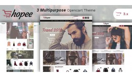 Shopee - Multipurpose Responsive Fashion Opencar..