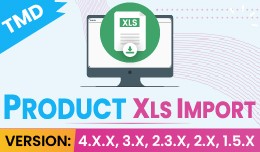 opencart xls import