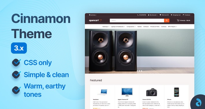 Antropy Cinnamon Warm Theme