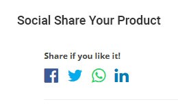 Product Social Share It