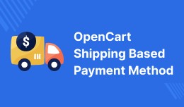 Opencart Shipping Based Payment Method